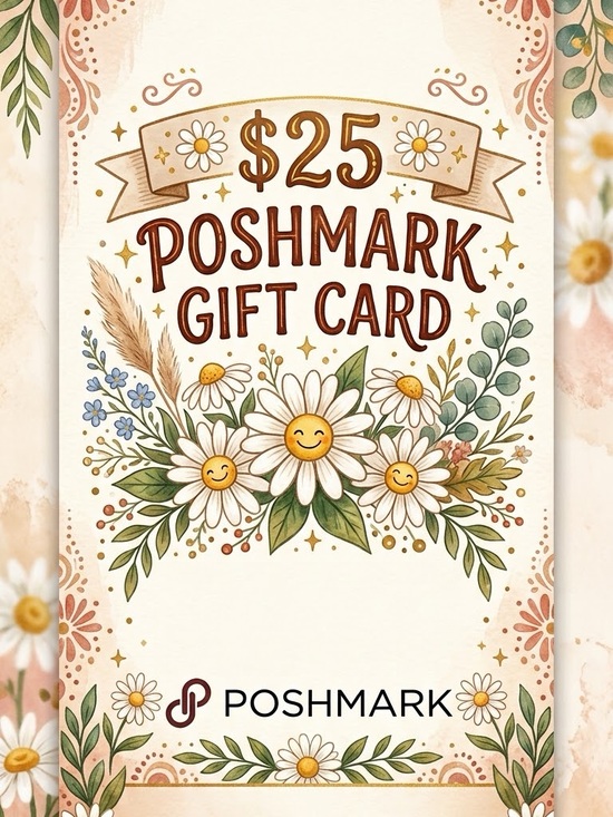 Accessories - $25 POSHMARK GIFT CARD PLUS FREE SHIPPING ON ME🦋🥳